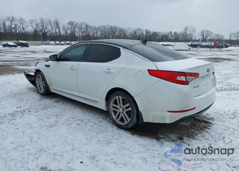 2013 Kia Optima Sx z USA, uszkodzony, nr VIN 5XXGR4A63DG092871